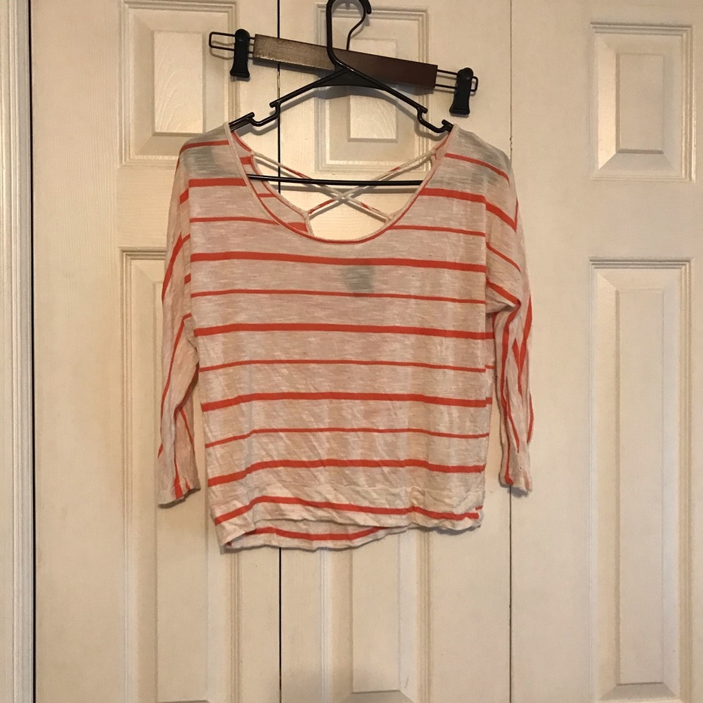 Striped Crop Top